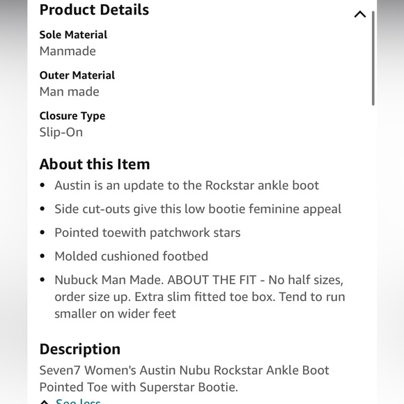 Seven7 Austin rockstar Women's Ankle Boots - Picture 9 of 12